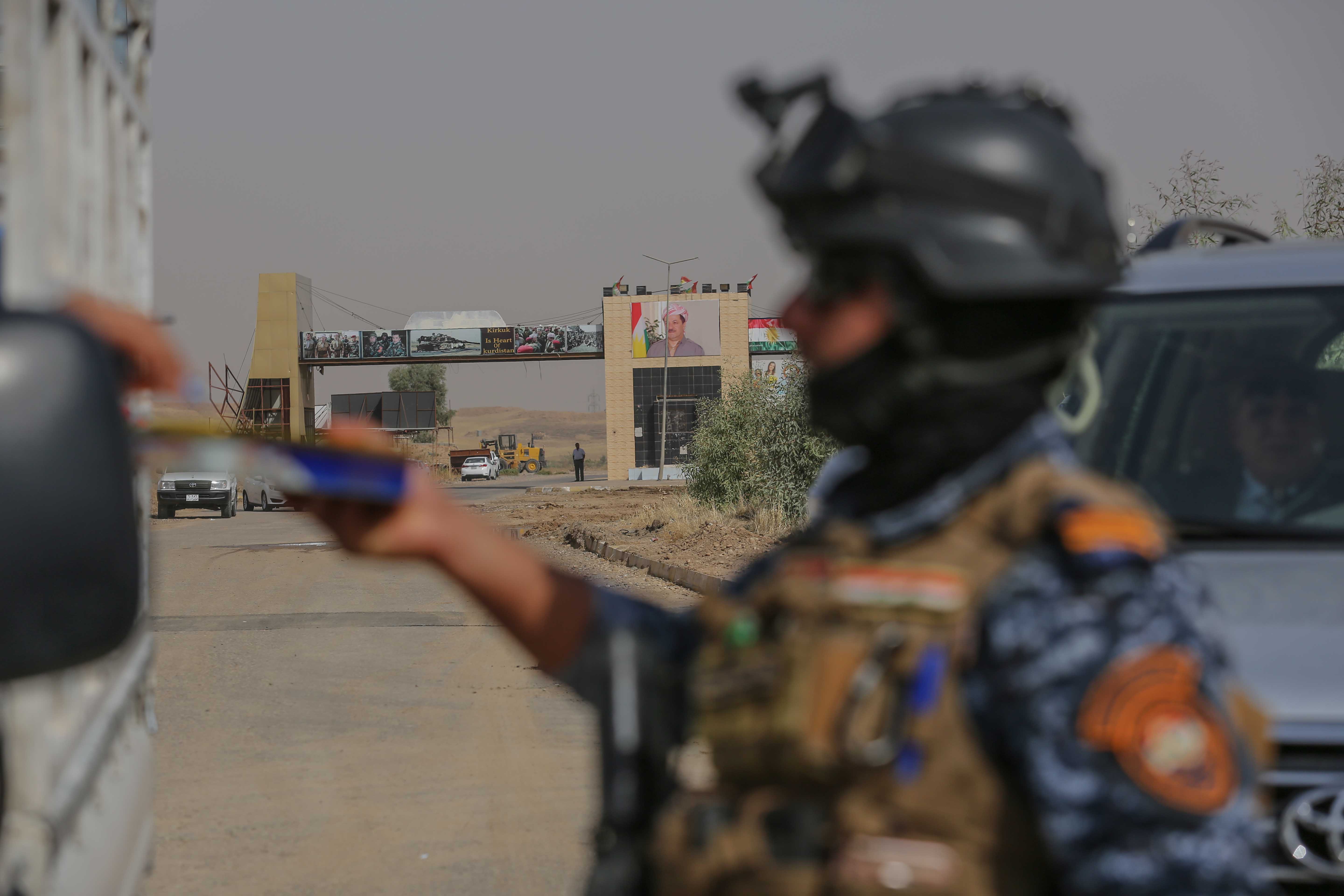 The Erbil-Kirkuk highway was officially reopened on Aug. 19 morning after 10 months of shutting down. (Photo: Kurdistan 24/Shvan Harki)